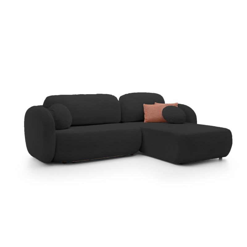 "OLIO Free-Standing Corner Unit in Aragon 99 Fabric - Right Configuration" "OLIO Free-Standing Corner Unit in Aragon 99 Fabric - Right Configuration"