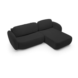 "OLIO Free-Standing Corner Unit in Aragon 99 Fabric - Right Configuration" "OLIO Free-Standing Corner Unit in Aragon 99 Fabric - Right Configuration"