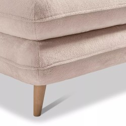 MONTE Left-Handed Corner Sofa with Sleeping Function, Storage Compartment and Cushions, Sorriso 06 Cream VERSAILLES MONTE Left-Handed Corner Sofa with Sleeping Function, Storage Compartment and Cushions, Sorriso 06 Cream VERSAILLES