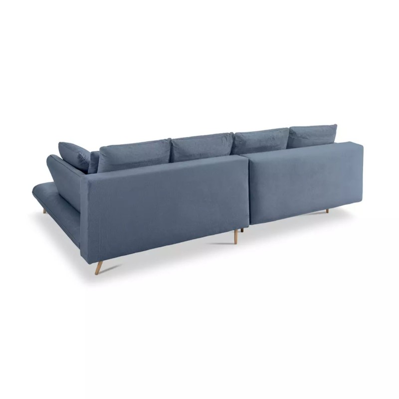 MONTE Left-Hand Corner Sofa with Sleep Function, Storage and Pillows, Sorriso 07 Light Blue VERSAILLES MONTE Left-Hand Corner Sofa with Sleep Function, Storage and Pillows, Sorriso 07 Light Blue VERSAILLES