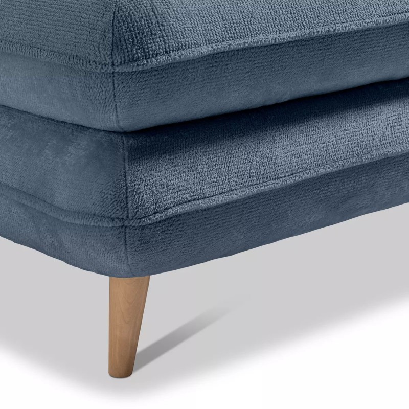 MONTE Left-Hand Corner Sofa with Sleep Function, Storage and Pillows, Sorriso 07 Light Blue VERSAILLES MONTE Left-Hand Corner Sofa with Sleep Function, Storage and Pillows, Sorriso 07 Light Blue VERSAILLES