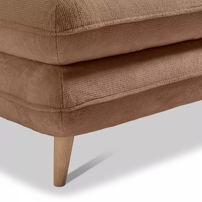 MONTE Right-Handed Corner Sofa with Sleep Function, Storage and Cushions, Sorriso 05 Brown VERSAILLES MONTE Right-Handed Corner Sofa with Sleep Function, Storage and Cushions, Sorriso 05 Brown VERSAILLES