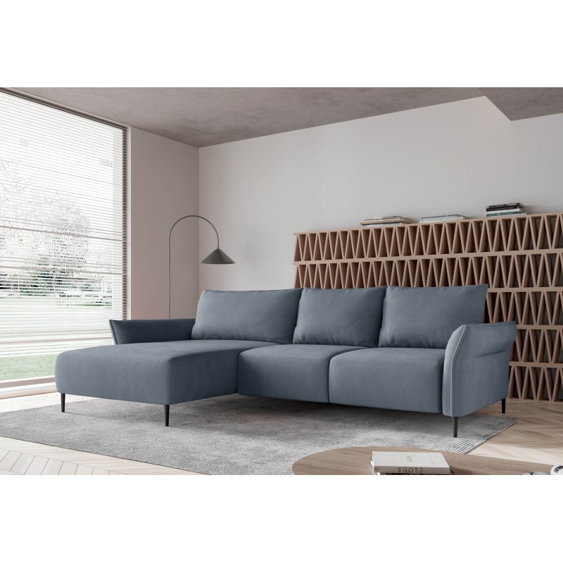 "LUIS Left-Handed Corner Sofa Set with Sleep Function, Storage and CURIO 70 Light Grey Cushions - VERSAILLES Edition" "LUIS Left-Handed Corner Sofa Set with Sleep Function, Storage and CURIO 70 Light Grey Cushions - VERSAILLES Edition"