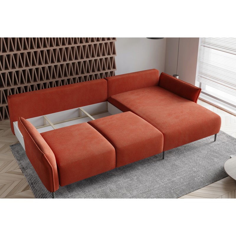 "LUIS Right-Hand Corner Set with Sleeping Function, Storage and CURIO 37 Turquoise Cushions from WERSAL" "LUIS Right-Hand Corner Set with Sleeping Function, Storage and CURIO 37 Turquoise Cushions from WERSAL"