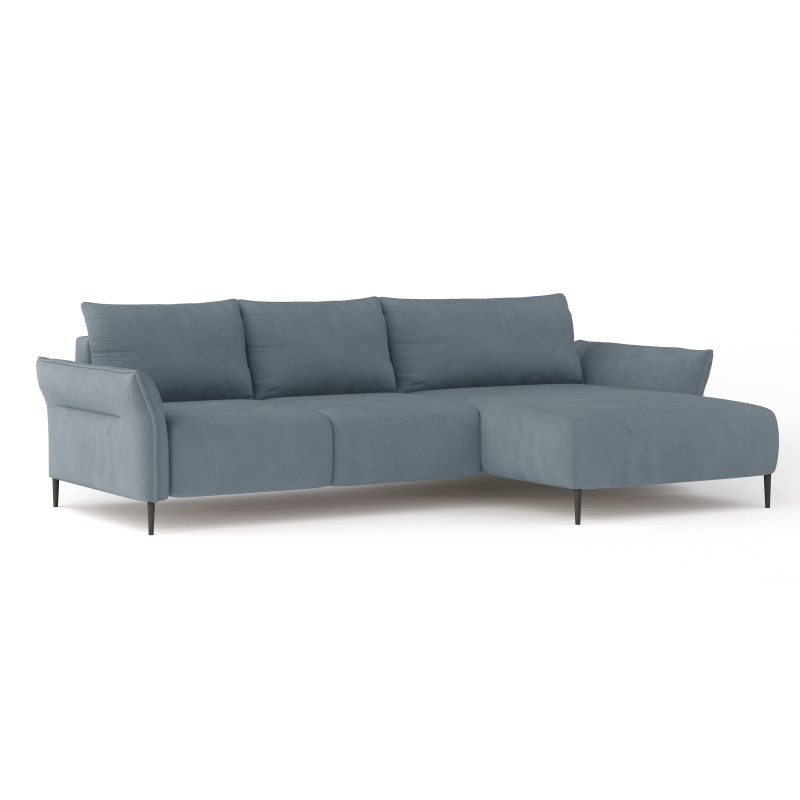 "LUIS Right-Handed Corner Set with Sleeper Function, Storage and CURIO 70 Light Grey Cushions from WERSAL" "LUIS Right-Handed Corner Set with Sleeper Function, Storage and CURIO 70 Light Grey Cushions from WERSAL"