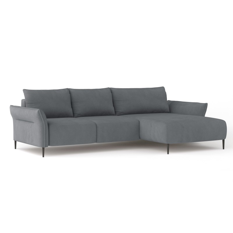 LUIS Right-Handed Corner Sofa Set with Sleeping Function, Storage, and CURIO 83 Grey Cushions by WERSAL LUIS Right-Handed Corner Sofa Set with Sleeping Function, Storage, and CURIO 83 Grey Cushions by WERSAL