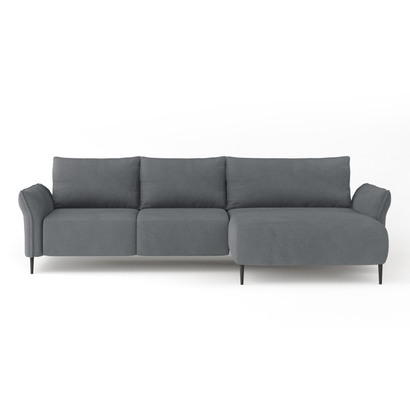 LUIS Right-Handed Corner Sofa Set with Sleeping Function, Storage, and CURIO 83 Grey Cushions by WERSAL LUIS Right-Handed Corner Sofa Set with Sleeping Function, Storage, and CURIO 83 Grey Cushions by WERSAL