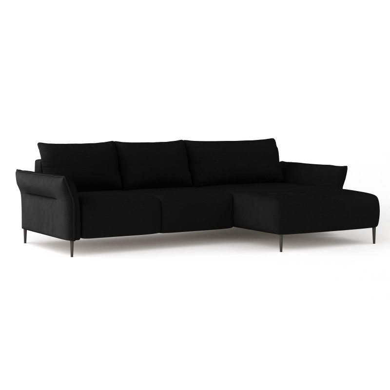 LUIS Right-Handed Corner Set with Sleeper Function, Storage, and CURIO 99 Graphite Cushions by WERSAL LUIS Right-Handed Corner Set with Sleeper Function, Storage, and CURIO 99 Graphite Cushions by WERSAL