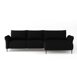 LUIS Right-Handed Corner Set with Sleeper Function, Storage, and CURIO 99 Graphite Cushions by WERSAL LUIS Right-Handed Corner Set with Sleeper Function, Storage, and CURIO 99 Graphite Cushions by WERSAL