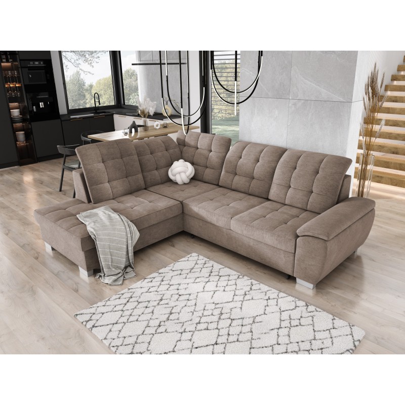 LOTTA L Free-Standing Left-Sided Corner Sofa in ASTI 03 Fabric - VERSAILLES Edition LOTTA L Free-Standing Left-Sided Corner Sofa in ASTI 03 Fabric - VERSAILLES Edition