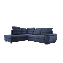 LOTTA L Free-Standing Left-Sided Corner Sofa in ASTI 12 WERSAL Fabric
