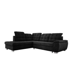 LOTTA L Free-standing Left-hand Corner Sofa in ASTI 15 VERSAILLES Fabric