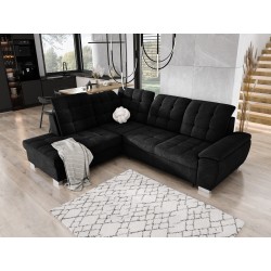 LOTTA L Free-standing Left-hand Corner Sofa in ASTI 15 VERSAILLES Fabric LOTTA L Free-standing Left-hand Corner Sofa in ASTI 15 VERSAILLES Fabric