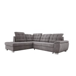 LOTTA L Free-Standing Left-Sided Corner Sofa in ASTI 23 Fabric - VERSAILLES Edition