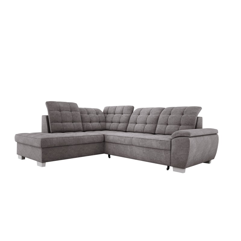 LOTTA L Free-Standing Left-Sided Corner Sofa in ASTI 23 Fabric - VERSAILLES Edition