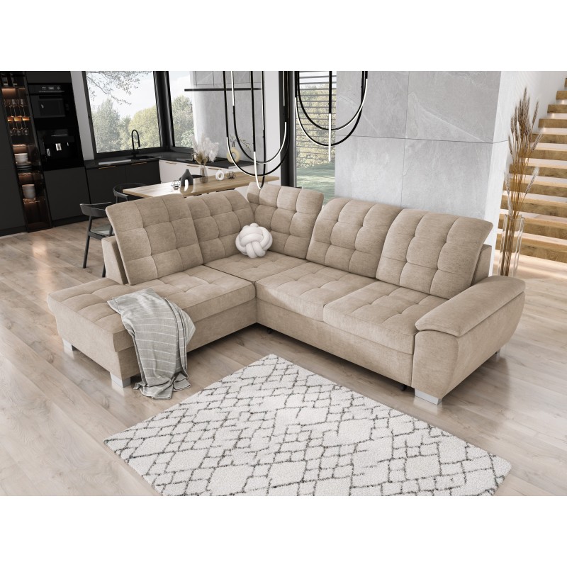 LOTTA L Free-Standing Right-Hand Corner Sofa - ASTI 01 Fabric from WERSAL LOTTA L Free-Standing Right-Hand Corner Sofa - ASTI 01 Fabric from WERSAL