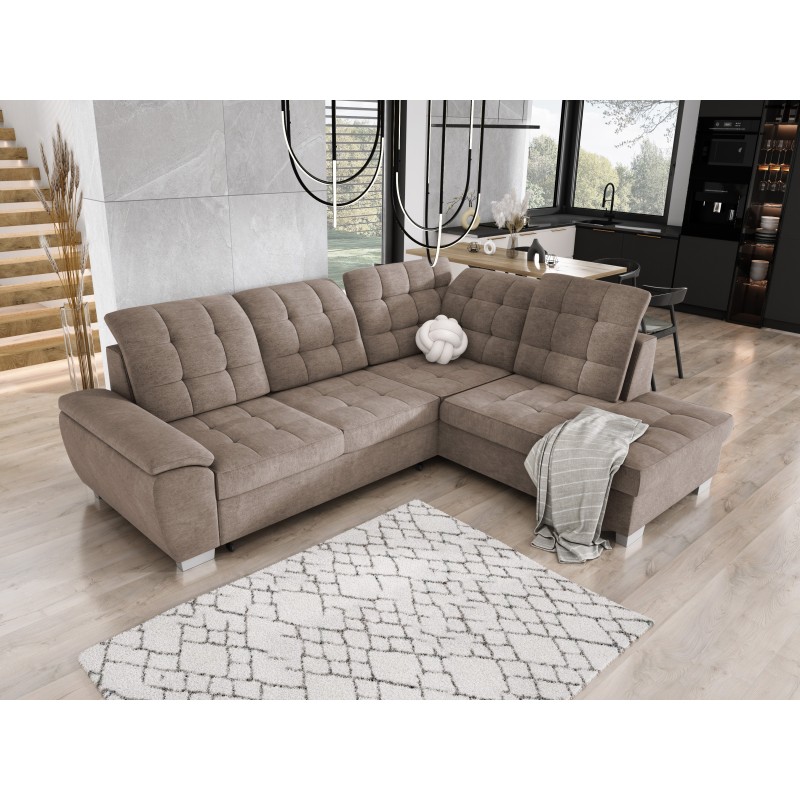LOTTA L Free-standing Right-hand Corner Sofa in ASTI 03 Fabric by VERSAILLES LOTTA L Free-standing Right-hand Corner Sofa in ASTI 03 Fabric by VERSAILLES