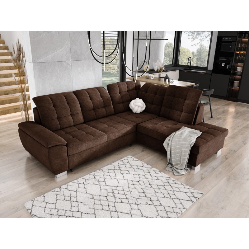 LOTTA L Free-Standing Corner Sofa in ASTI 07 VERSAILLES Fabric LOTTA L Free-Standing Corner Sofa in ASTI 07 VERSAILLES Fabric