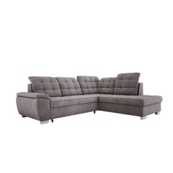 LOTTA L Free-Standing Right-Sided Corner Sofa in ASTI 19 VERSAILLES Fabric