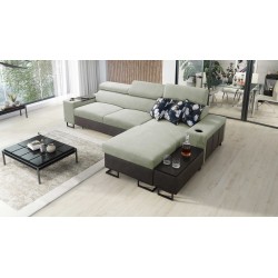 Prestige I Corner Sofa with Sleeping Function – Elegance and Functionality | [Your Company]