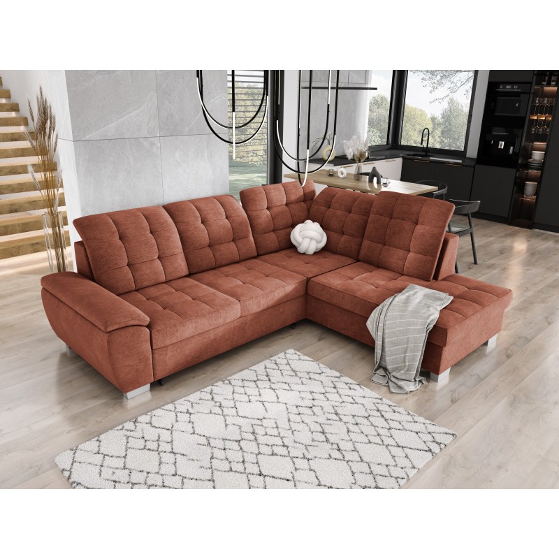 LOTTA L Free-Standing Right-Hand Corner Sofa in ASTI 22 Fabric by WERSAL LOTTA L Free-Standing Right-Hand Corner Sofa in ASTI 22 Fabric by WERSAL