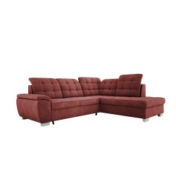 LOTTA L Free-standing Right-hand Corner Sofa in ASTI 26 Versailles Fabric