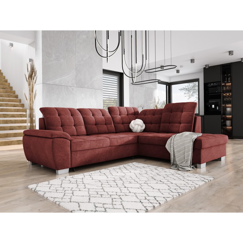 LOTTA L Free-standing Right-hand Corner Sofa in ASTI 26 Versailles Fabric LOTTA L Free-standing Right-hand Corner Sofa in ASTI 26 Versailles Fabric