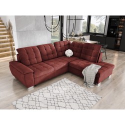 LOTTA L Free-standing Right-hand Corner Sofa in ASTI 26 Versailles Fabric LOTTA L Free-standing Right-hand Corner Sofa in ASTI 26 Versailles Fabric