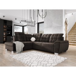 LOTTA L Free-standing Left-hand Corner Sofa in SALVADOR 04 VERSAILLES Fabric LOTTA L Free-standing Left-hand Corner Sofa in SALVADOR 04 VERSAILLES Fabric