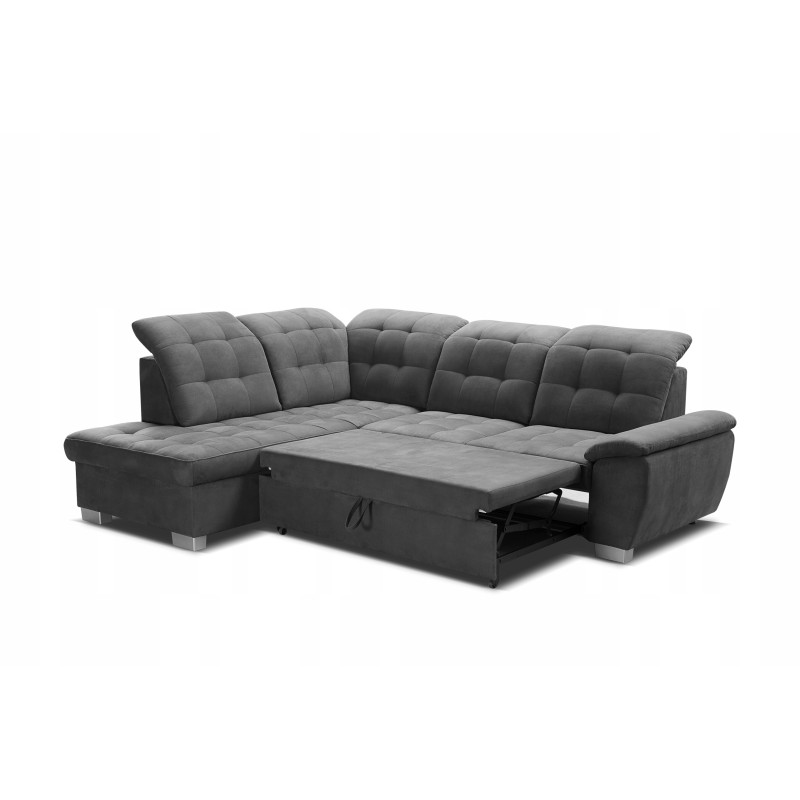 LOTTA L Free-Standing Left-Sided Corner Sofa in SALVADOR 07 VERSAILLES Fabric LOTTA L Free-Standing Left-Sided Corner Sofa in SALVADOR 07 VERSAILLES Fabric