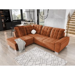 LOTTA L Left-Facing Freestanding Corner Sofa in SALVADOR 08 Fabric - VERSAILLES Edition LOTTA L Left-Facing Freestanding Corner Sofa in SALVADOR 08 Fabric - VERSAILLES Edition