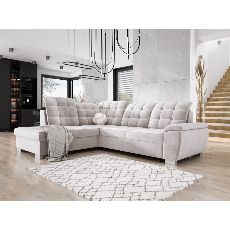 LOTTA L Free-Standing Left-Handed Corner Sofa in SALVADOR 13 VERSAILLES Fabric LOTTA L Free-Standing Left-Handed Corner Sofa in SALVADOR 13 VERSAILLES Fabric