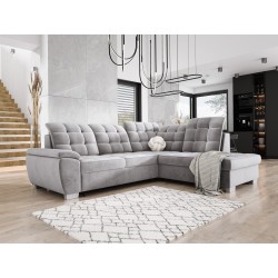 LOTTA L Free-Standing Right-Side Corner Sofa in SALVADOR 14 VERSAILLES Fabric LOTTA L Free-Standing Right-Side Corner Sofa in SALVADOR 14 VERSAILLES Fabric