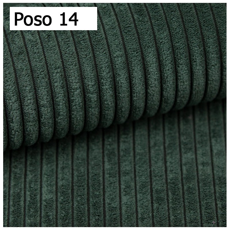 KASJO Right-Sided Corner Sofa with Sleep Function and Cushions, 2x POSO 014 Green Storage Container by Stork Furniture KASJO Right-Sided Corner Sofa with Sleep Function and Cushions, 2x POSO 014 Green Storage Container by Stork Furniture