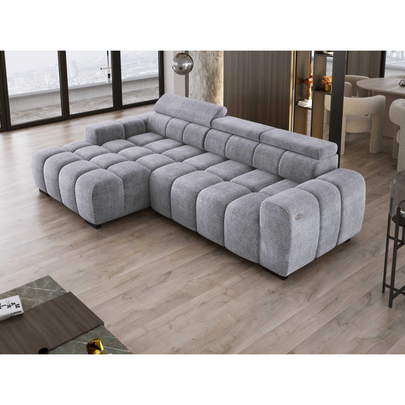 OMBO S Left-Sided Corner Sofa with Electric Adjustment EDEN 18