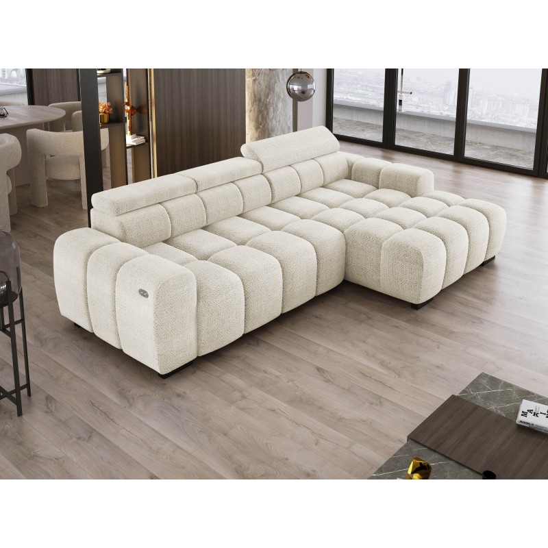 OMBO S Right-Side Corner Sofa with Electric Adjustment EDEN 01