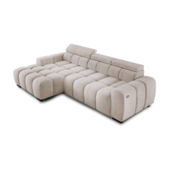 OMBO S Left-Sided Corner Sofa with Electric Adjustment SALVADOR 01
