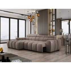 OMBO S Left-Handed Corner Sofa with Electric Adjustment in SALVADOR 03 OMBO S Left-Handed Corner Sofa with Electric Adjustment in SALVADOR 03
