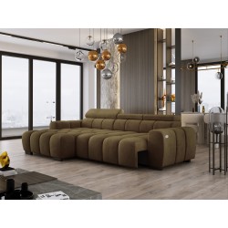 OMBO S Left-Handed Corner Sofa with Electric Adjustment SALVADOR 10 OMBO S Left-Handed Corner Sofa with Electric Adjustment SALVADOR 10
