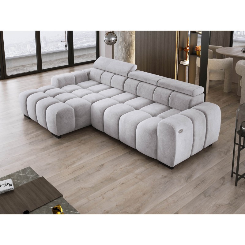 OMBO S Left-Hand Corner Sofa with Electric Adjustment SALVADOR 13 OMBO S Left-Hand Corner Sofa with Electric Adjustment SALVADOR 13