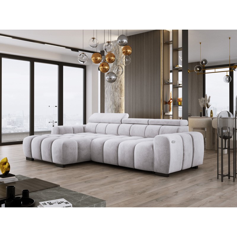 OMBO S Left-Hand Corner Sofa with Electric Adjustment SALVADOR 13 OMBO S Left-Hand Corner Sofa with Electric Adjustment SALVADOR 13