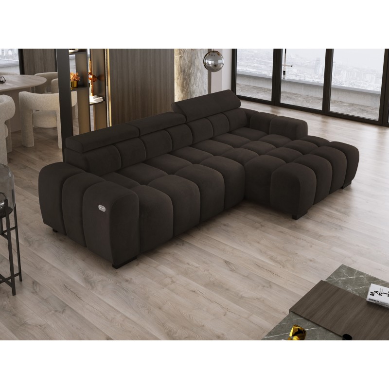 OMBO S Right-Hand Corner Sofa with Electric Adjustment SALVADOR 04 OMBO S Right-Hand Corner Sofa with Electric Adjustment SALVADOR 04