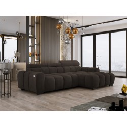 OMBO S Right-Hand Corner Sofa with Electric Adjustment SALVADOR 04 OMBO S Right-Hand Corner Sofa with Electric Adjustment SALVADOR 04