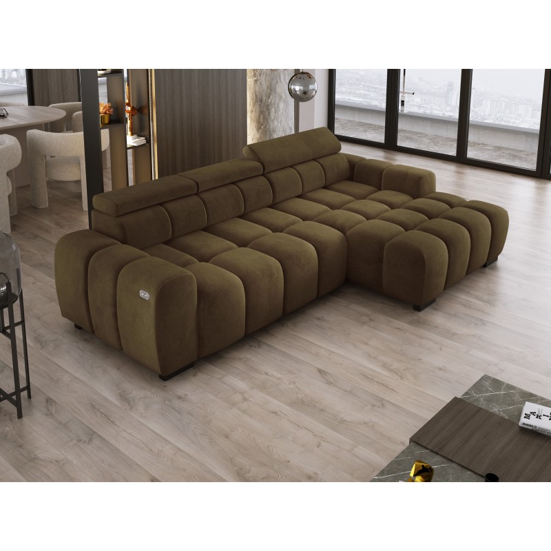 OMBO S Right-Handed Corner Sofa with Electric Adjustment SALVADOR 10 OMBO S Right-Handed Corner Sofa with Electric Adjustment SALVADOR 10