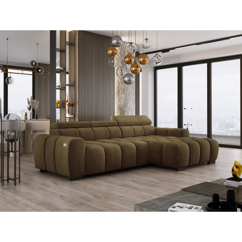 OMBO S Right-Handed Corner Sofa with Electric Adjustment SALVADOR 10 OMBO S Right-Handed Corner Sofa with Electric Adjustment SALVADOR 10