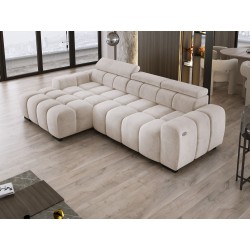 OMBO S Left-Hand Corner Sofa with Electric Adjustment SALVADOR 01