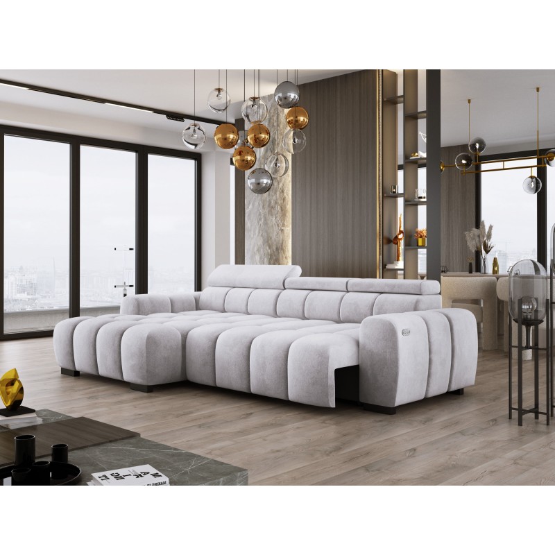 OMBO S Left-Hand Corner Sofa with Electric Adjustment SALVADOR 13 OMBO S Left-Hand Corner Sofa with Electric Adjustment SALVADOR 13