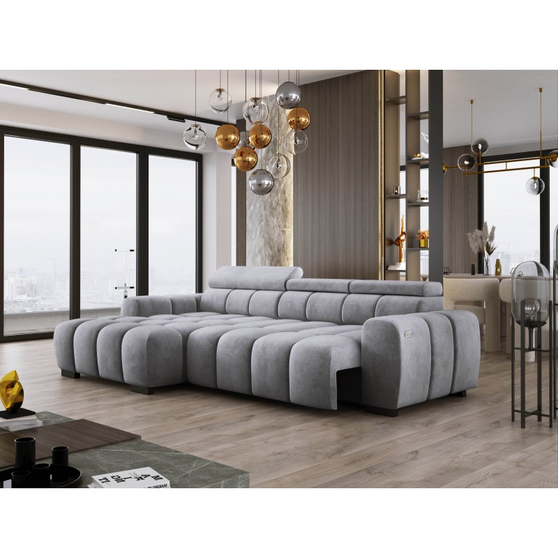 OMBO S Left-hand Corner Sofa with Electric Adjustment SALVADOR 14 OMBO S Left-hand Corner Sofa with Electric Adjustment SALVADOR 14