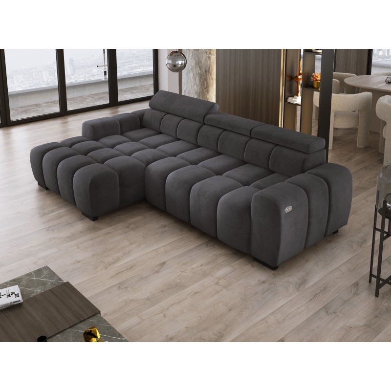 OMBO S Left Corner Sofa with Electric Adjustment SALVADOR 15