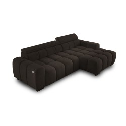 OMBO S Right-Hand Corner Sofa with Electric Adjustment in SALVADOR 04 OMBO S Right-Hand Corner Sofa with Electric Adjustment in SALVADOR 04